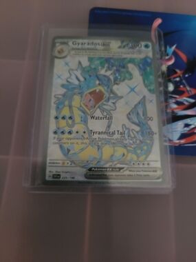 Pokemon Gyarados EX Card - Blue & Yellow Artwork